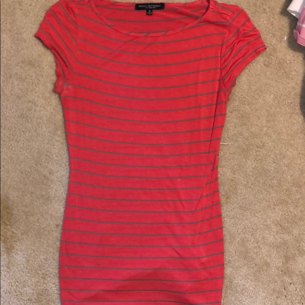 Short Sleeve Striped Shirt